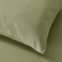 Carmine Washed Cotton Pillowcases (Set of 2)